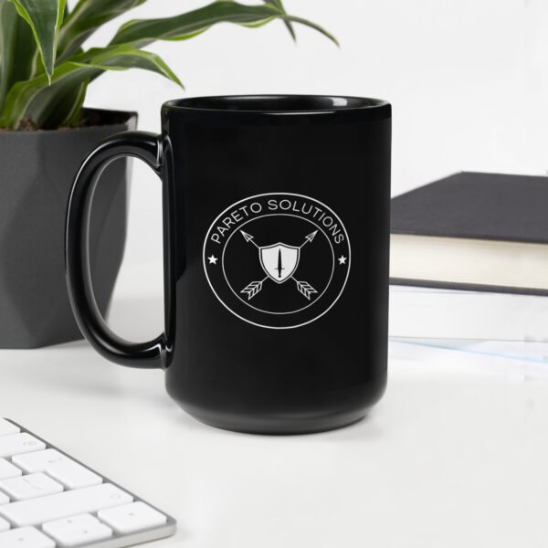 Black Glossy Mug - Image 3